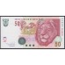 ЮАР 50 рэнд  2005 - 2010 года (SOUTH AFRICA 50 rand 2005 - 2010) P130а: UNC
