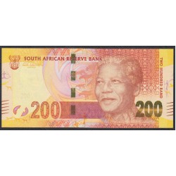 ЮАР 200 рэнд 2012 года (SOUTH AFRICA 200 rand 2012) P137а: UNC