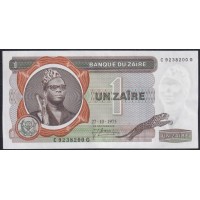 Заир 1 заир 1975 год (ZAIRE 1 zaire 1975) P 18a: UNC-