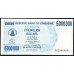 Зимбабве 5 миллионов долларов 2008 год (ZIMBABWE 5 million dollars  2008) P 54: UNC