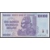 Зимбабве 100000 долларов 2008 год (ZIMBABWE 100000 dollars  2008) P 75: UNC