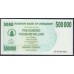 Зимбабве 500000 долларов 2007 год (ZIMBABWE 500000 dollars  2007) P 51: UNC