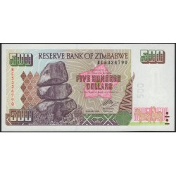 Зимбабве 500 долларов 2004 (ZIMBABWE 500 dollars 2004) P 11b : UNC