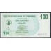 Зимбабве 100 долларов 2006 год (ZIMBABWE 100 dollars  2006) P 42: UNC