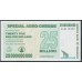 Зимбабве 25 000000000 долларов 2008 год, серия AA (ZIMBABWE 25 billion dollars 2008) P 62: UNC