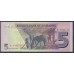 Зимбабве 5 долларов 2019 год (ZIMBABWE 5 dollars 2019) P 100(2): UNC