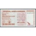 Зимбабве 50 000000000 долларов 2008 год (ZIMBABWE 50 billion dollars 2008) P 63: UNC
