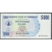 Зимбабве 5000 долларов 2007 год (ZIMBABWE 5000 dollars  2007) P 45: UNC