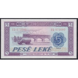 Албания 5 лекё 1964 года (Albania 5 Lekё 1964) P 35: UNC