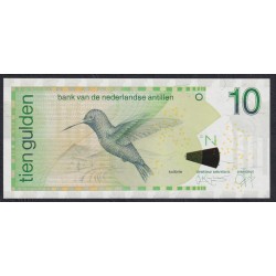 Нидерландские Антильские Острова 10 гульден 1998 (NETHERLANDS ANTILLES 10 Gulden 1998) P 28а : UNC