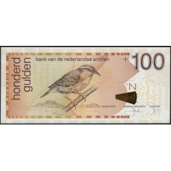 Нидерландские Антильские Острова 100 гульден 2012 (NETHERLANDS ANTILLES 100 Gulden 2012) P 31f : UNC