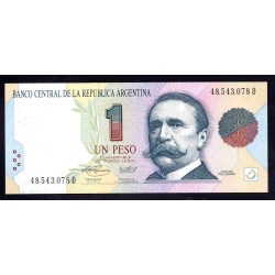 Аргентина 1 песо (1992-1994) (ARGENTINA 1 peso (1992-1994)) P 339b series D : UNC