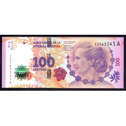 Аргентина 100 песо (2012) (ARGENTINA 100 peso (2012)) P 358a : UNC