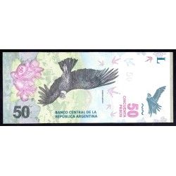 Аргентина 50 песо (2018) (ARGENTINA 50 peso (2018)) P 363 : Unc
