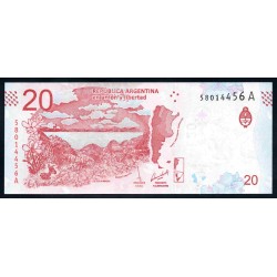Аргентина 20 песо (2017) (ARGENTINA 20 peso (2017)) P 361 : UNC