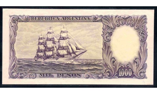 Аргентина 1000 песо (1942-1957) пробник (ARGENTINA 1000 pesos (1942-1957) trial) P 269 : UNC