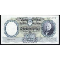 Аргентина 500 песо (1964-1969) (ARGENTINA 500 Pesos (1964-1969)) P 278(2): UNC
