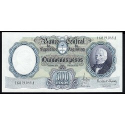 Аргентина 500 песо (1964-1969) (ARGENTINA 500 Pesos (1964-1969)) P 278(2): UNC