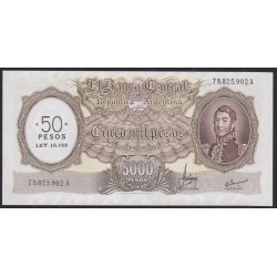 Аргентина 50 песо (1969-1971) 78.825.902 A(ARGENTINA 50 Pesos (1969-1971)) P 285: UNC-/UNC