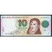 Аргентина 10 песо (1992-1997) 60.790.885 B (ARGENTINA 10 pesos (1992-1997)) P 342b(1) series B: UNC