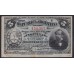 Аргентина 5 Центаво 01.05.1892 года (ARGENTINA 5 Centavos 01.05.1892) P 213(3): VF/XF
