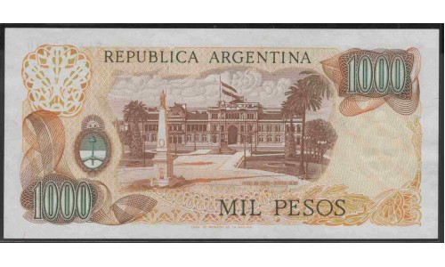 Аргентина 1000 песо (1976-1983) (ARGENTINA 1000 pesos (1976-1983)) P 304b(1) series D : UNC