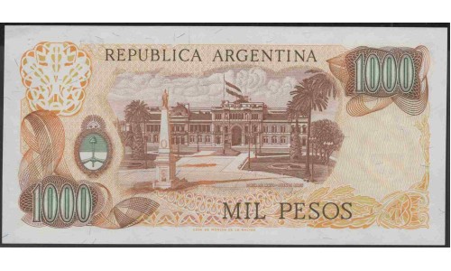 Аргентина 1000 песо (1976-1983) (ARGENTINA 1000 pesos (1976-1983)) P 304b(1) series E : UNC