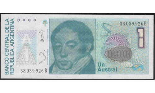 Аргентина 1 аустрал (1985-1989) (ARGENTINA 1 austral (1985-1989)) P 323b(1) : UNC