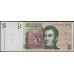 Аргентина 5 песо (2003) Замещение (ARGENTINA 5 peso (2003) Replacement) P 353 : UNC