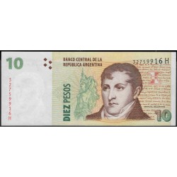 Аргентина 10 песо (2003) (ARGENTINA 10 peso (2003)) P 354a(3) : UNC