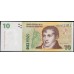 Аргентина 10 песо (2003) (ARGENTINA 10 peso (2003)) P 354a(5) series L : UNC