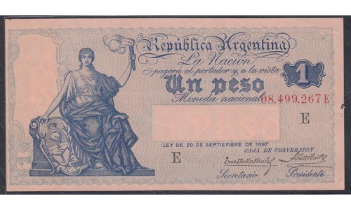 Аргентина 1 песо (1908-1935) (ARGENTINA 1 peso (1908-1935)) P 243(6): UNC-