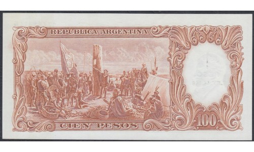 Аргентина 1 песо (1969-1971)  (ARGENTINA 1 peso (1969-1971)) P 282: UNC