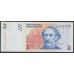 Аргентина 2 песо (1997-2002), литера А (ARGENTINA 2 peso (1997-2002), series A) P 346(1) : UNC