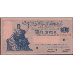 Аргентина 1 песо (1935) (ARGENTINA 1 peso (1935)) P 251(1-2) : XF