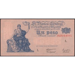 Аргентина 1 песо 1947 (ARGENTINA 1 peso 1947) P 257(1) : aUNC