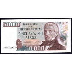 Аргентина 50000 песо (1979-1983) (ARGENTINA 50000 pesos (1979-1983)) P 307 : UNC