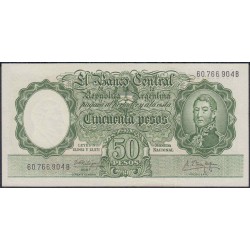 Аргентина 50 песо (1955-1968) (ARGENTINA 50 pesos (1955-1968)) P 271(06) : UNC