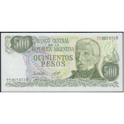 Аргентина 500 песо (1977-1982) (ARGENTINA 500 pesos (1977-1982)) P 303b(2) series B : UNC