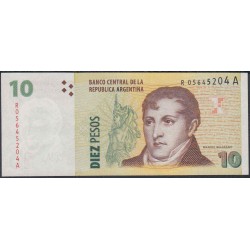 Аргентина 10 песо (2003) Замещение (ARGENTINA 10 peso (2003) Replacement) P 354 : UNC