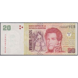 Аргентина 20 песо (2003) (ARGENTINA 20 pesos (2003)) P 355a(3) : UNC