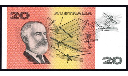 Австралия 20 долларов 1974-1994 г. (AUSTRALIA 20 Dollars 1974-1994) P 46h: UNC