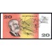 Австралия 20 долларов 1974-1994 г. (AUSTRALIA 20 Dollars 1974-1994) P 46h: UNC