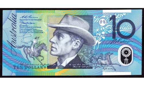 Австралия 10 долларов 1993-1998 г., Полимер (AUSTRALIA 10 Dollars 1993-1998, Polymer) P 52b: UNC