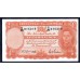 Австралия 10 шиллингов 1939-1952 года (AUSTRALIA 10 Shillings = ½ Pound 1939-1952) P 25b: aUNC