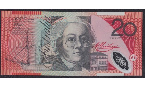 Австралия 5, 10, 20 долларов 1995 года, в буклетах, Тираж 899штук, Все с одним красного цвета номером AA 95000899, РАРИТЕТ (AUSTRALIA 5 Dollars (1983)): UNC