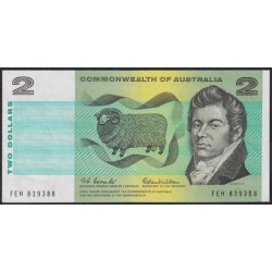 Австралия 2 доллара 1966-1972года (AUSTRALIA 2 Dollars 1966-1972) P 38a: UNC