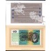 Австралия 10 долларов 1991 года(бумага) и 10 долларов 1993 года(полимер с красным номером) (AUSTRALIA 10 Dollars 1991, paper and 10 dollars 1993 polymer)) P 42g-P 52a: UNC
