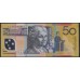 Австралия 50 долларов 1995 года, Полимер, Серия AA 95419667 (AUSTRALIA 50 Dollars 1995, Polymer) P 54a: UNC