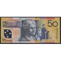 Австралия 50 долларов 1997 года, Полимер, AA 97403566 (AUSTRALIA 50 Dollars 1997, Polymer) P 54b(1): UNC